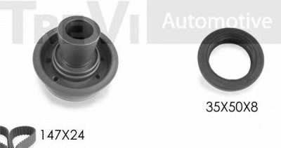 TREVI AUTOMOTIVE kd1126s -  Комплект ремня ГРМ